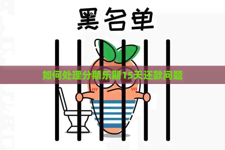 如何处理期15天还款问题
