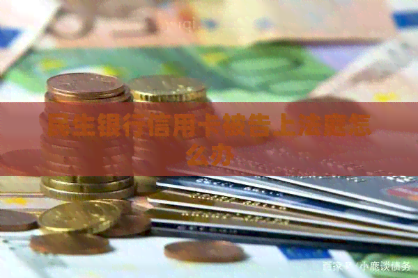 民生银行信用卡被告上法庭怎么办