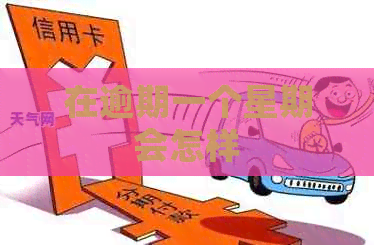 在逾期一个星期会怎样