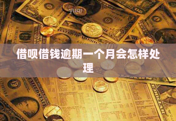 网贷借钱逾期一个月会怎样处理