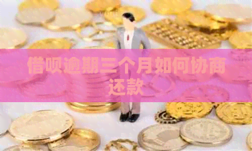 网贷逾期三个月如何协商还款