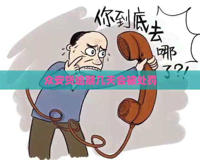 众安贷逾期几天会被处罚