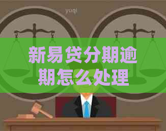 新易贷分期逾期怎么处理