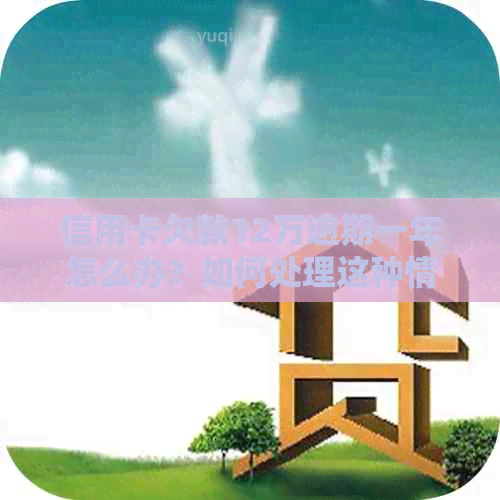 信用卡欠款12万逾期一年怎么办？如何处理这种情况？