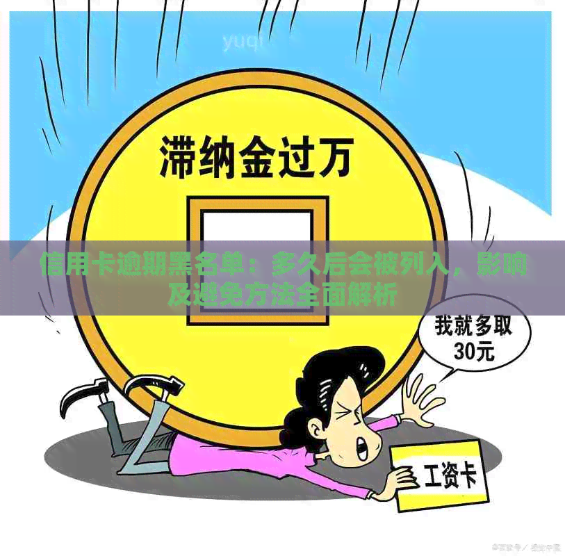 信用卡逾期黑名单：多久后会被列入，影响及避免方法全面解析