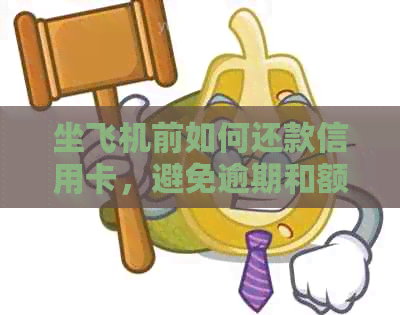 坐飞机前如何还款信用卡，避免逾期和额外费用
