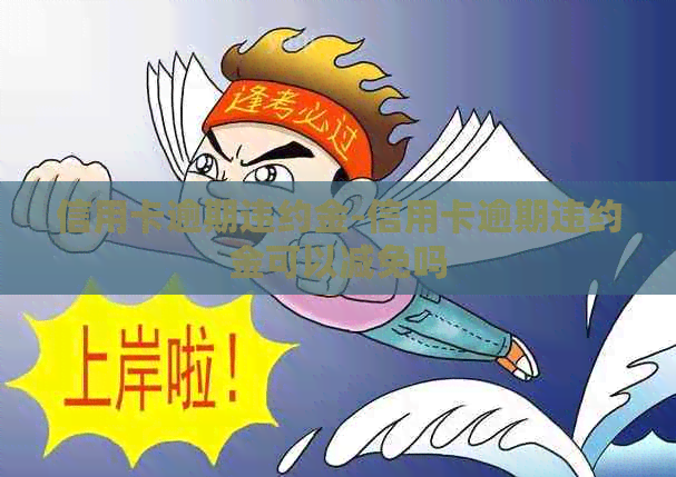 信用卡逾期违约金-信用卡逾期违约金可以减免吗