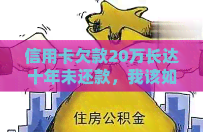 信用卡欠款20万长达十年未还款，我该如何解决这个问题？