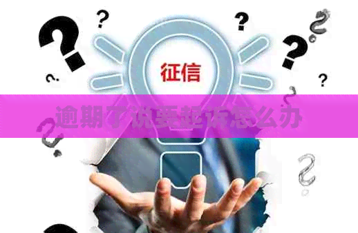 逾期了说要起诉怎么办
