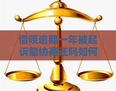 网贷逾期一年被起诉能协商还吗如何解决