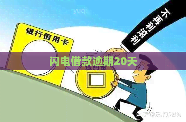 闪电借款逾期20天