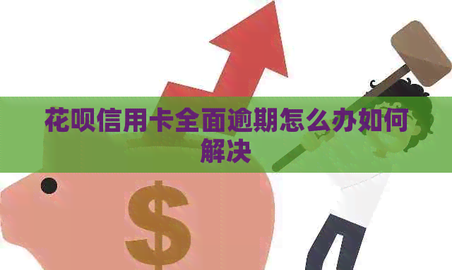 信用卡信用卡全面逾期怎么办如何解决