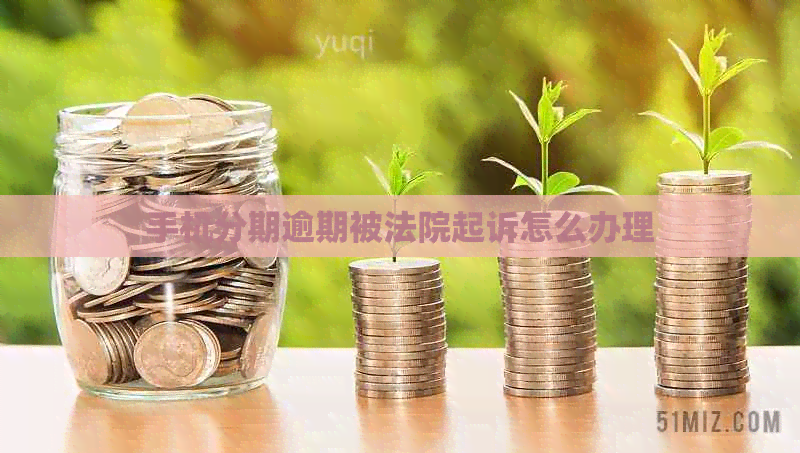 手机分期逾期被法院起诉怎么办理