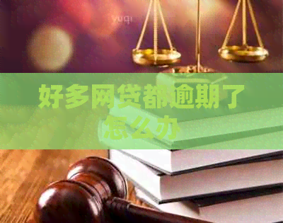 好多网贷都逾期了怎么办