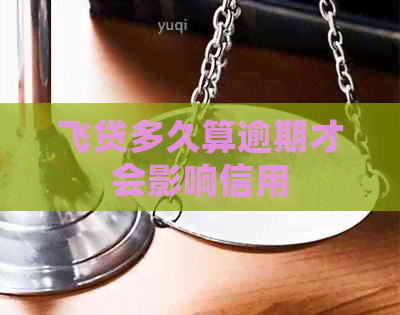 飞贷多久算逾期才会影响信用