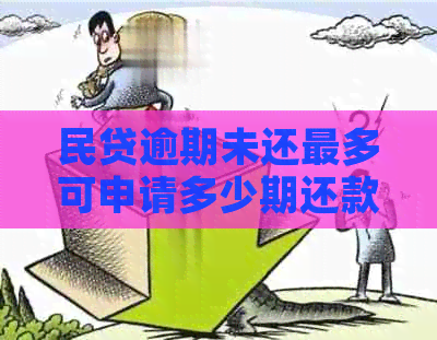 民贷逾期未还最多可申请多少期还款
