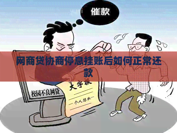 网贷协商停息挂账后如何正常还款