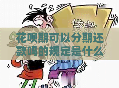 信用卡期可以分期还款吗的规定是什么