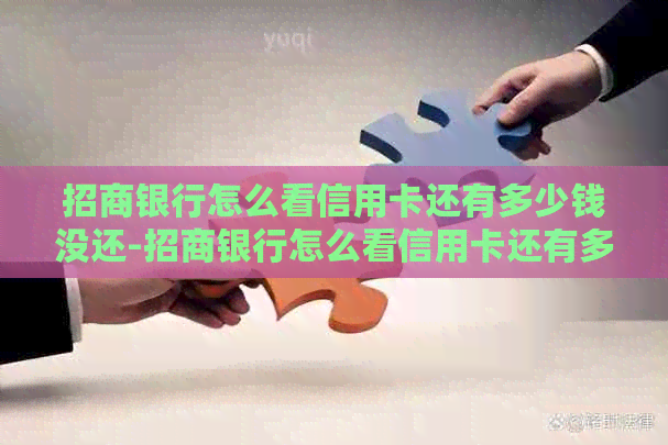 招商银行怎么看信用卡还有多少钱没还-招商银行怎么看信用卡还有多少钱没还完