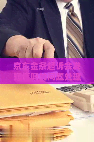 京东金条起诉会发短信吗的问题处理要点及条件