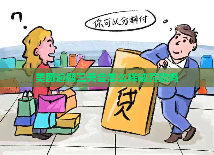 美团逾期三天会怎么样被罚款吗