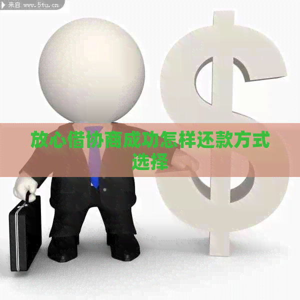 放心借协商成功怎样还款方式选择