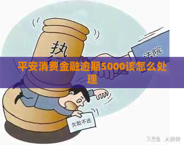 平安消费金融逾期5000该怎么处理