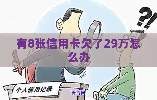 有8张信用卡欠了29万怎么办