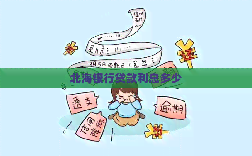北海银行贷款利息多少