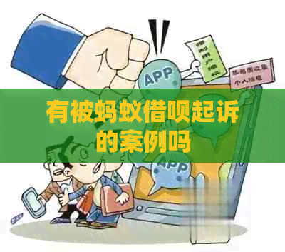 有被蚂蚁网贷起诉的案例吗