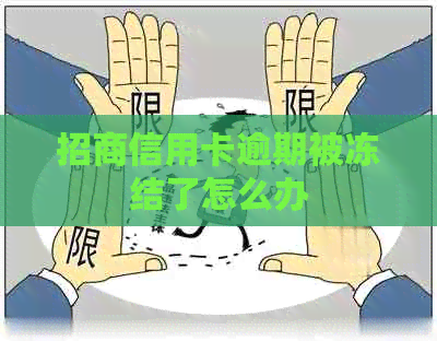 招商信用卡逾期被冻结了怎么办