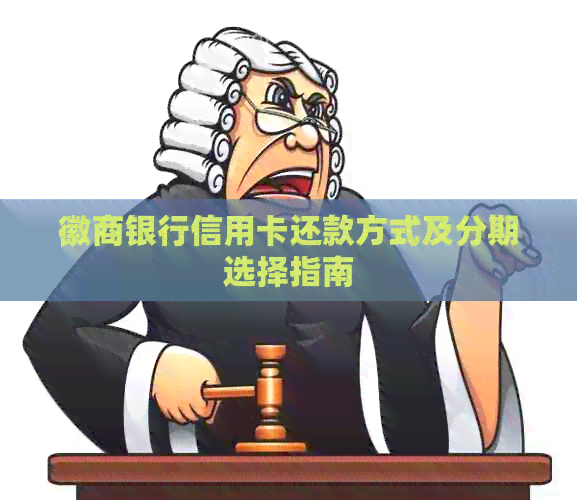 徽商银行信用卡还款方式及分期选择指南