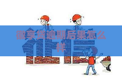 徽享贷逾期后果怎么样
