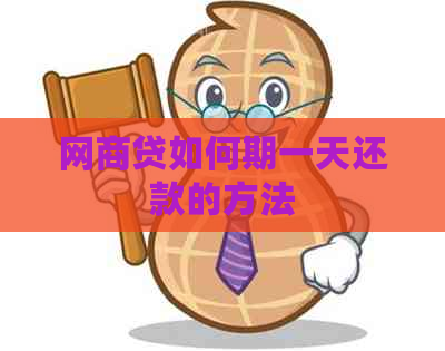 网贷如何期一天还款的方法