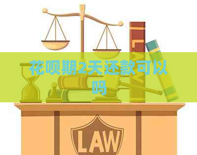 信用卡期2天还款可以吗