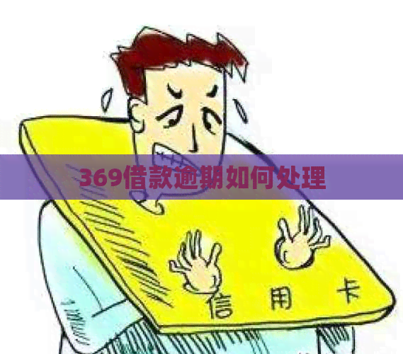 369借款逾期如何处理