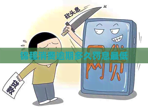 锦程消费逾期多久罚息更低