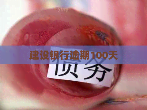 建设银行逾期100天
