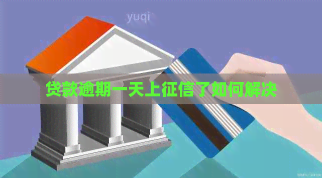 贷款逾期一天上了如何解决
