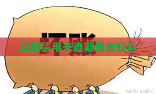 深圳信用卡逾期催缴短信