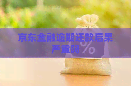 京东金融逾期还款后果严重吗