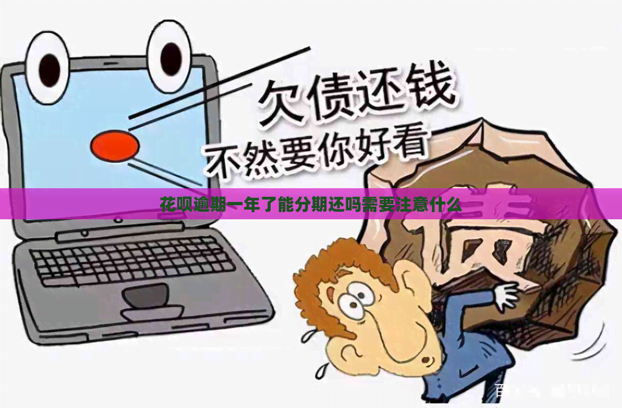 信用卡逾期一年了能分期还吗需要注意什么