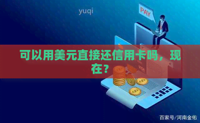 可以用美元直接还信用卡吗，现在？