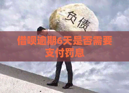 网贷逾期6天是否需要支付罚息
