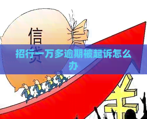 招行一万多逾期被起诉怎么办