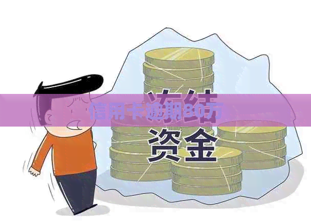 信用卡逾期80万