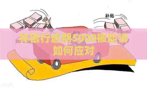 林银行逾期5000被起诉如何应对