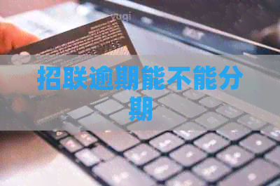 招联逾期能不能分期