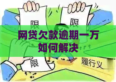 网贷欠款逾期一万如何解决