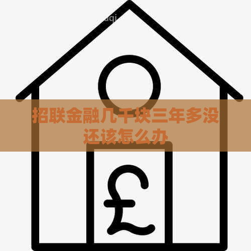 招联金融几千块三年多没还该怎么办